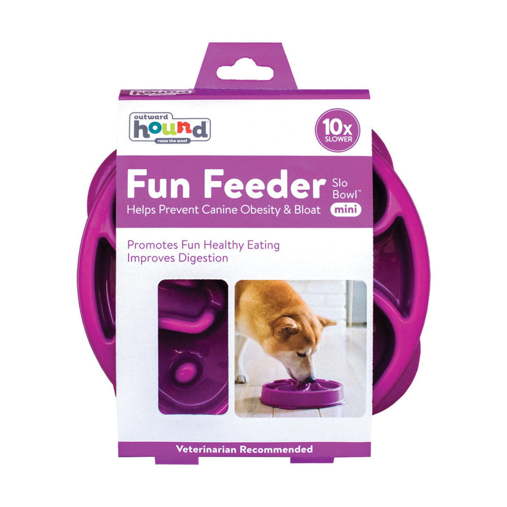 Outward Hound Fun Feeder Slo Bowl