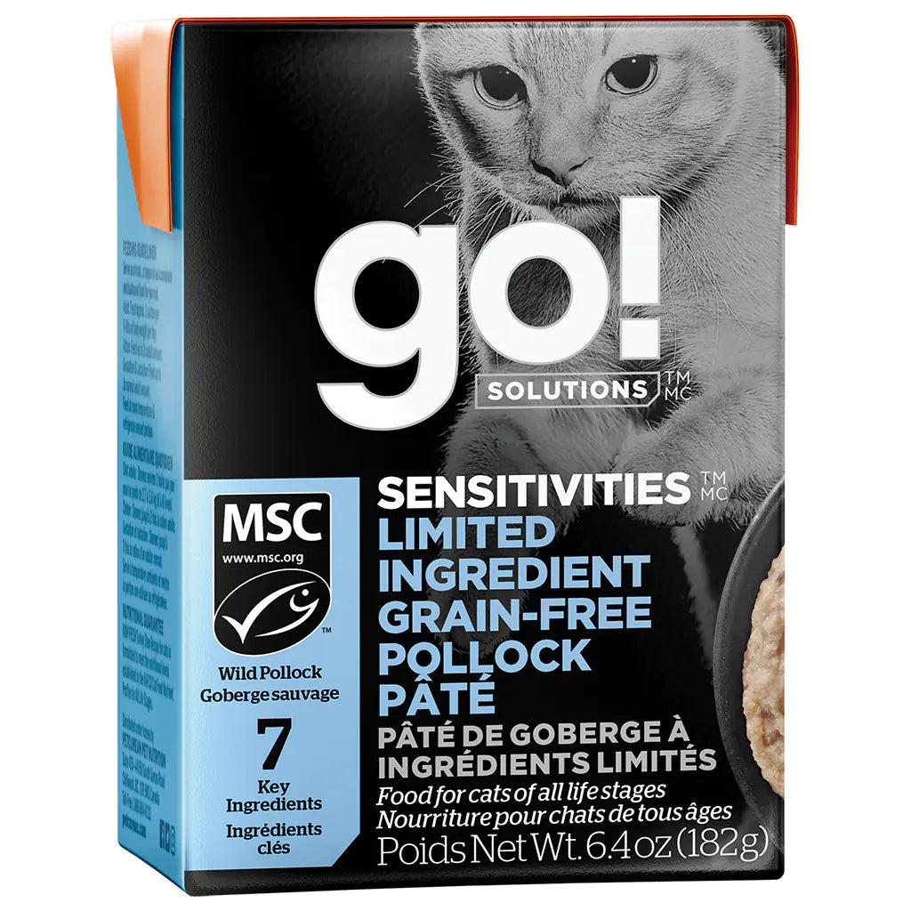 Go! Pollock Pate Grain-Free Cat Food