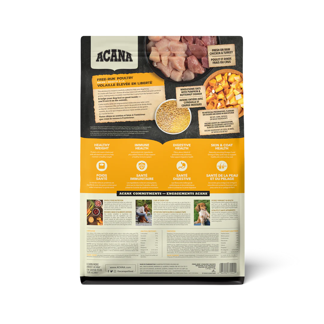Acana Healthy Grains Free-Range Poultry Dog Food