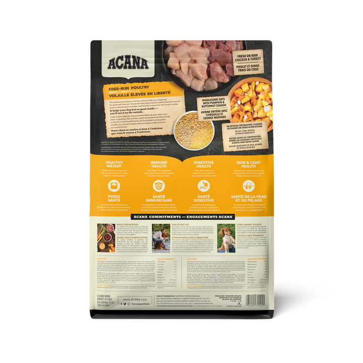 Acana Healthy Grains Free-Range Poultry Dog Food