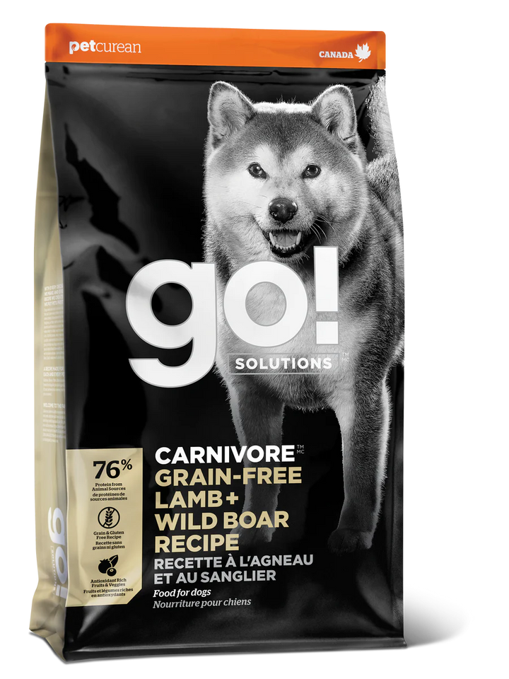 Go! Sensitivities Grain Free Lamb & Wild Boar Dog Food