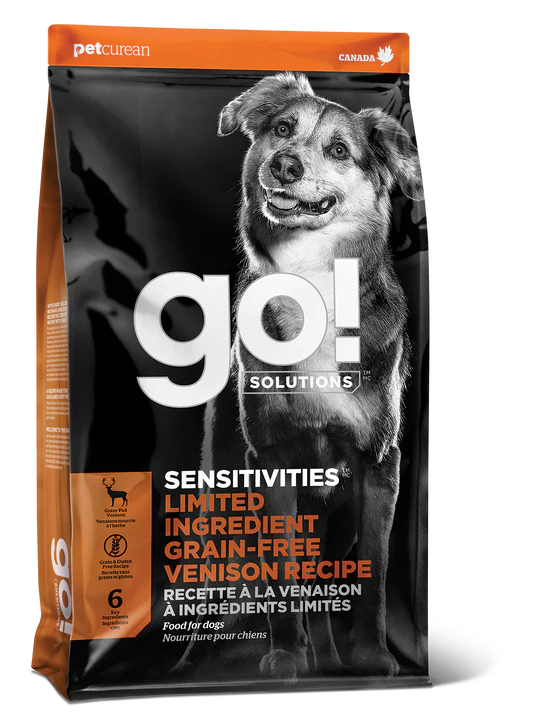 Go! Sensitivities Limited Ingredient Grain Free Venison Dog Food