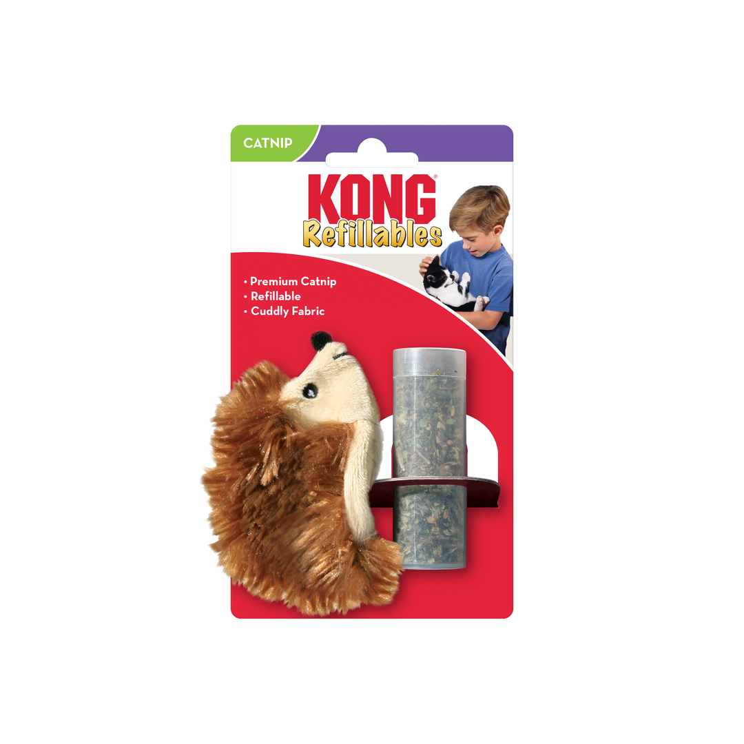 Kong Catnip Refillables Hedgehog