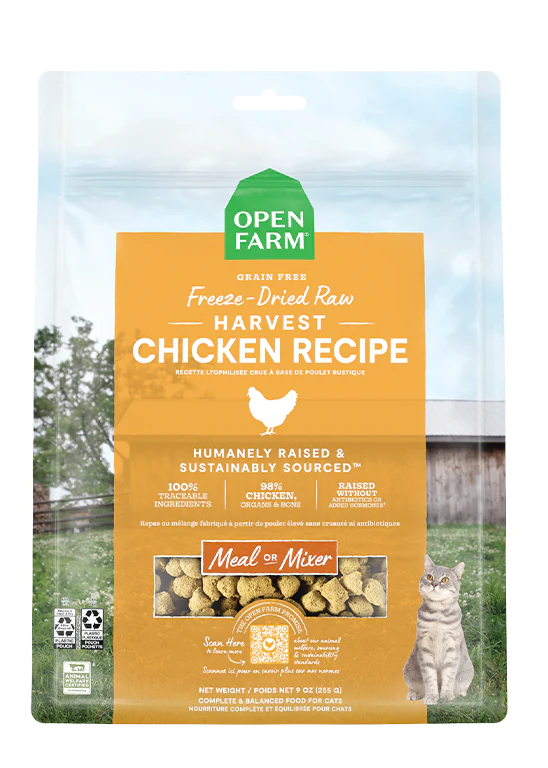 Open Farm Chickem Freeze-Dried Raw Cat Food
