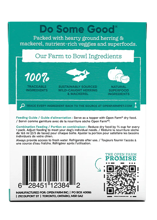 Open Farm Herring and Mackerel Rustic Stew Dog Food