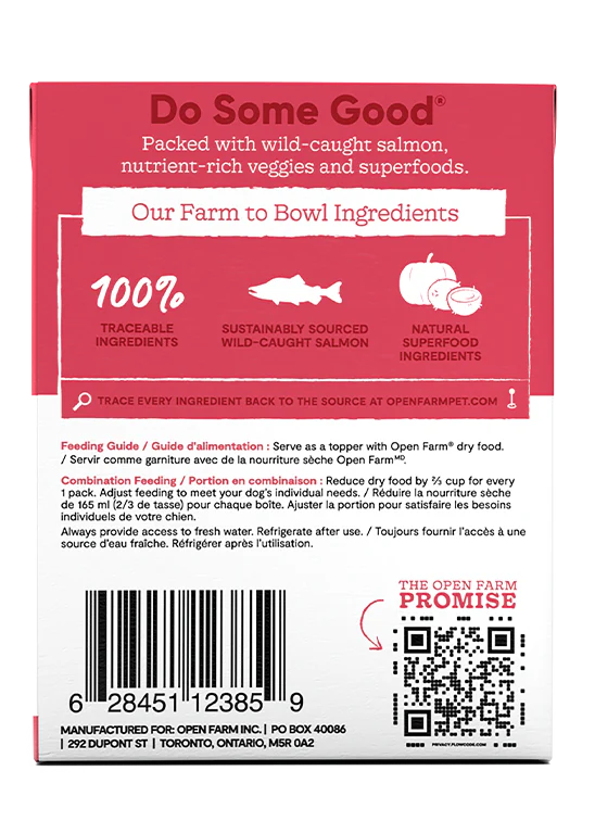 Open Farm Salmon Rustic Stew Dog Food