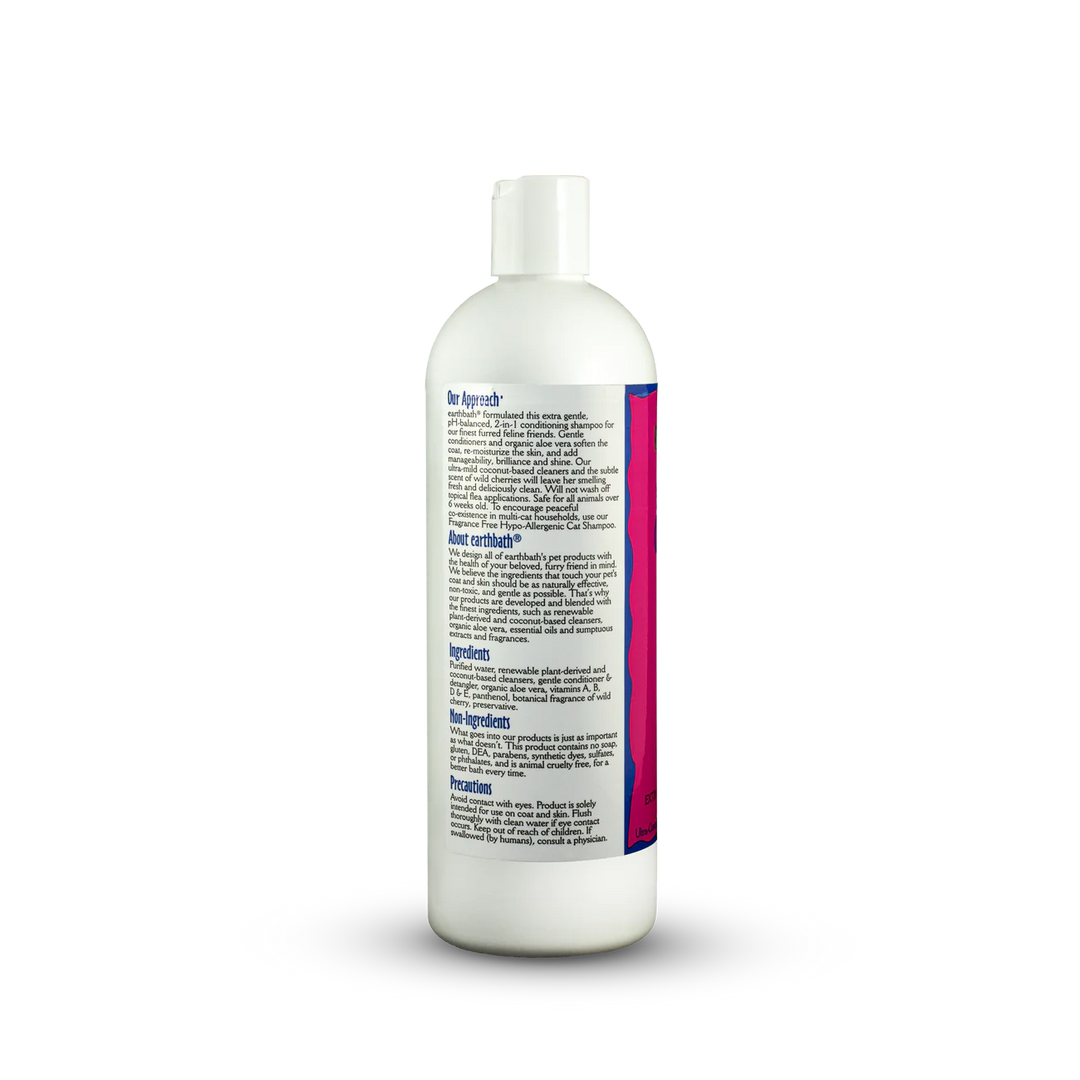 Earthbath 2-in-1 Conditioning Cat Shampoo