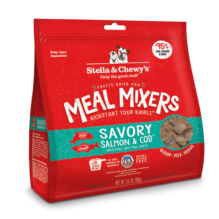 Stella & Chewy's Salmon & Cod Meal Mixers for Dogs 3.5oz