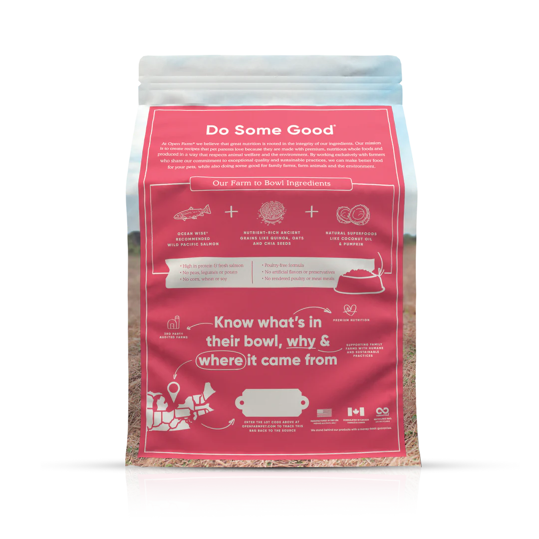 Open Farm Ancient Grain Salmon Dog Food