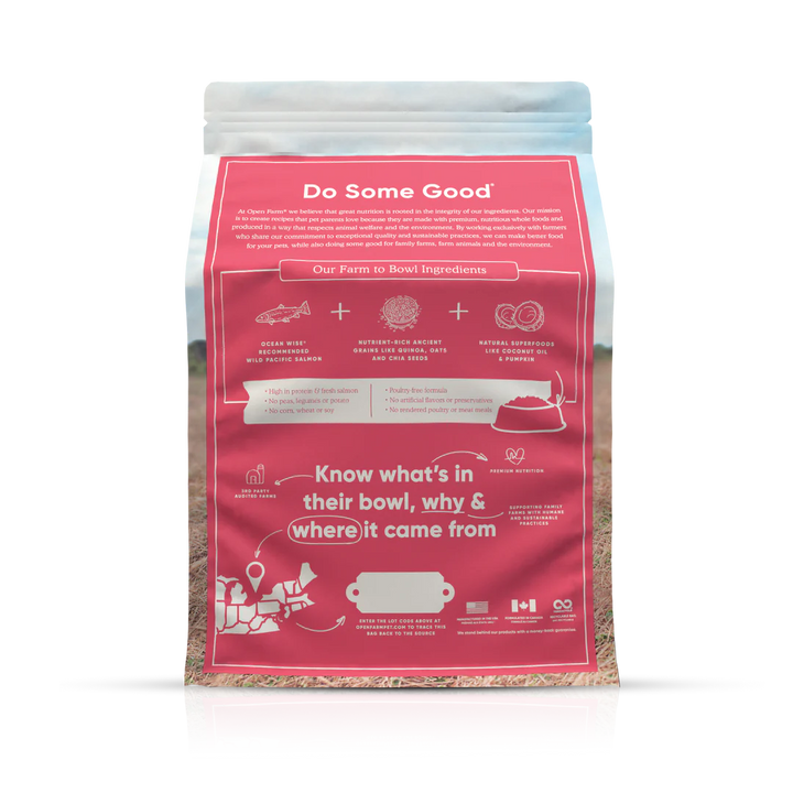 Open Farm Ancient Grain Salmon Dog Food