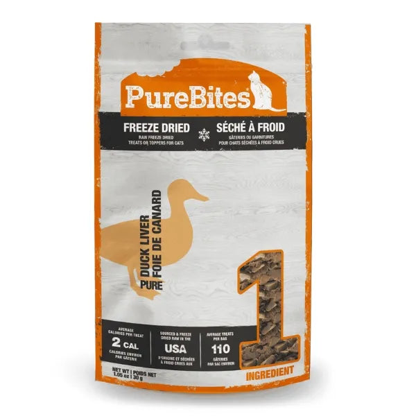 Purebites Freeze-Dried Duck Liver Cat