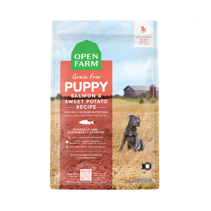 Puppy salmon dog food best sale