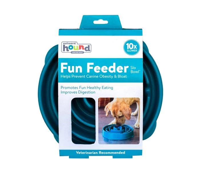 Outward Hound Fun Feeder Slo Bowl