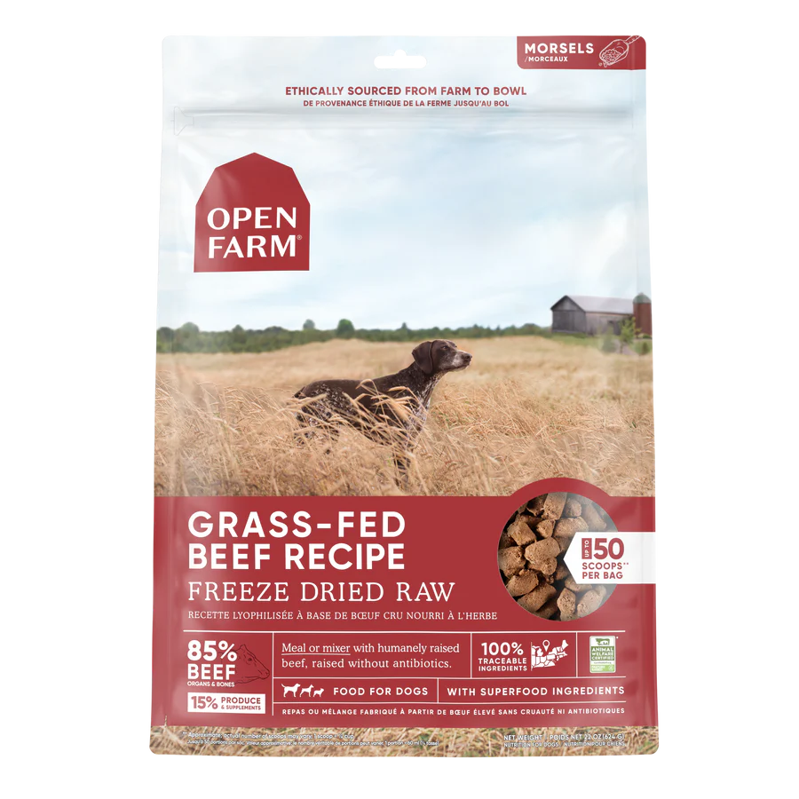 Open Farm Beef Freeze-Dried Raw Dog Food