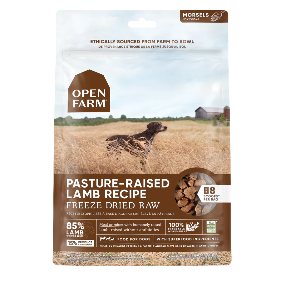 Open farm freeze dried top