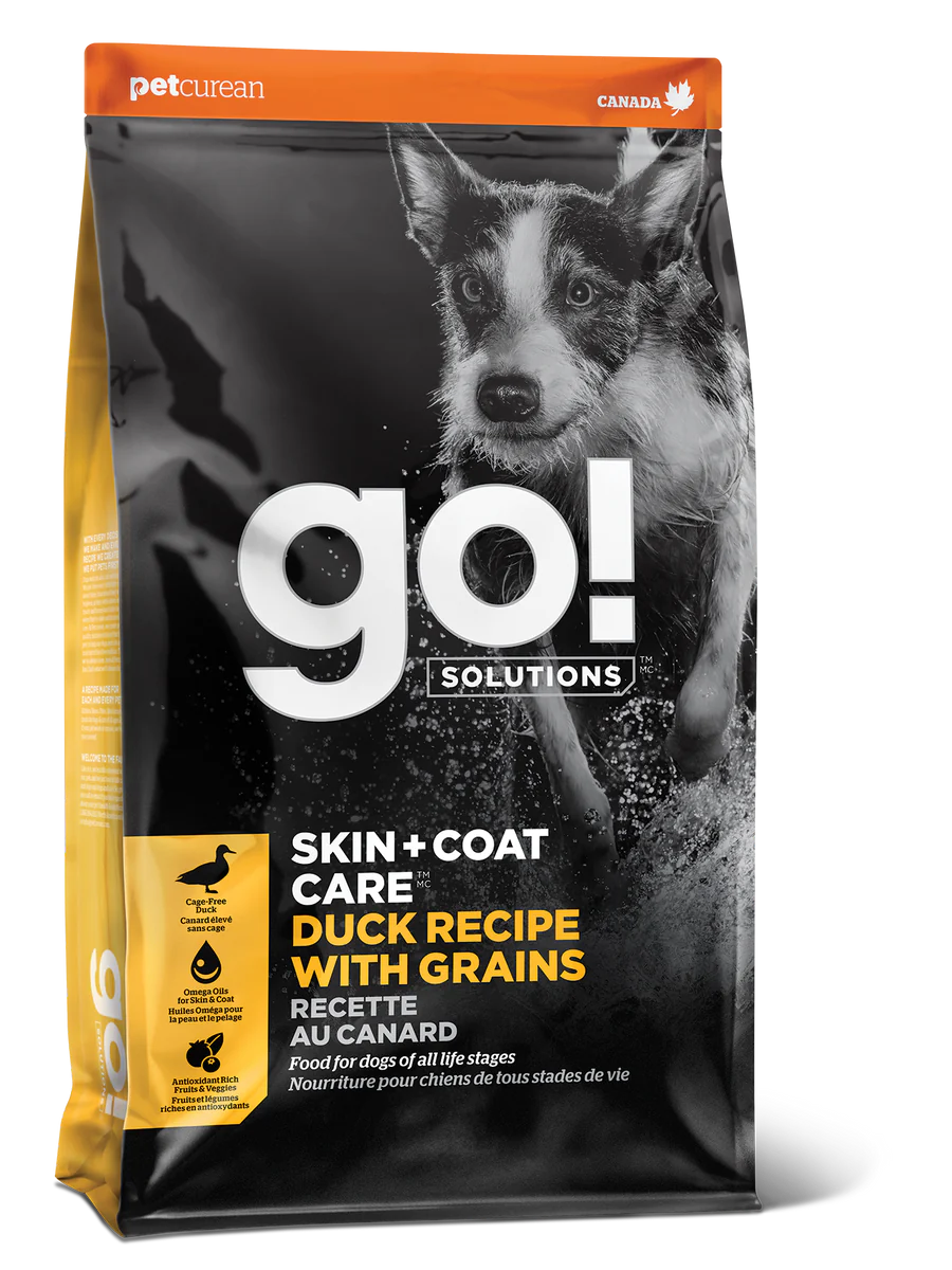 Go! Skin and Coat Duck with Grain Dog Food
