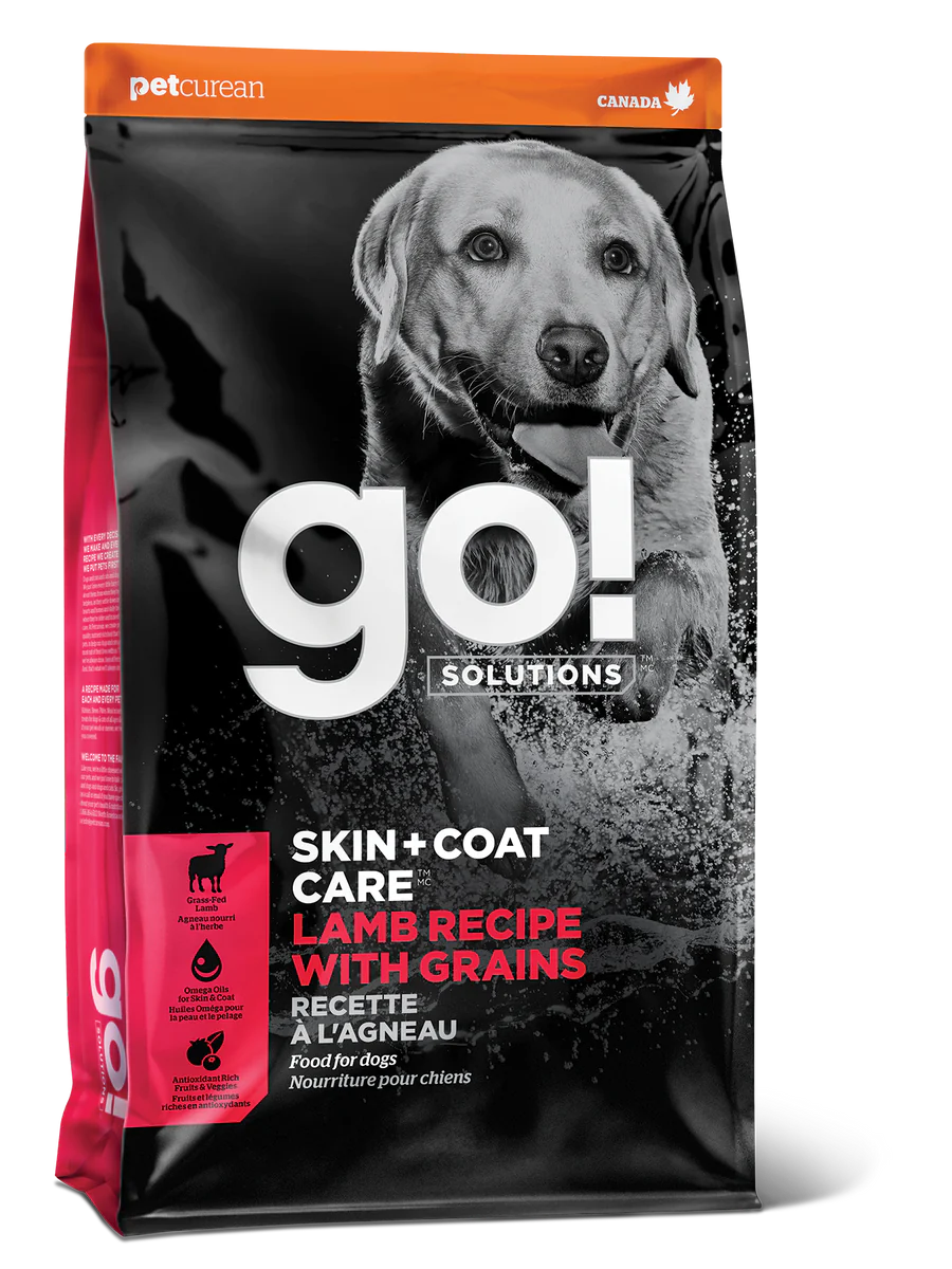 Go! Skin and Coat Lamb with Grain Dog Food