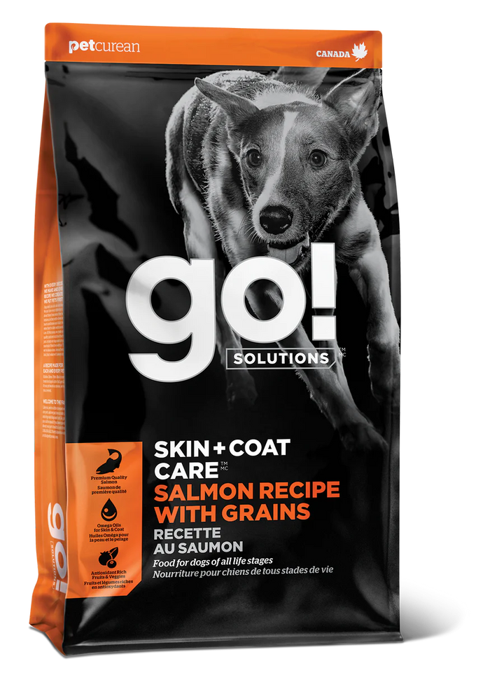 Go! Skin and Coat Salmon with Grain Dog Food