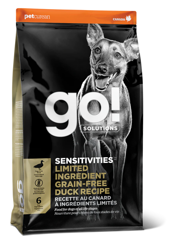 Go! Sensitivities Grain Free Duck Dog Food