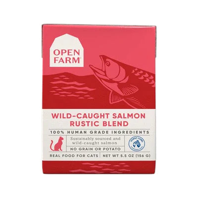Open Farm Salmon Rustic Blend Cat Food