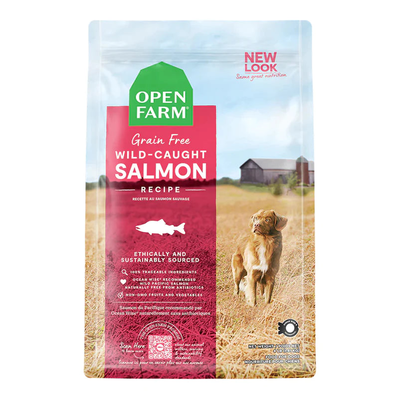 Open Farm Wild-Caught Salmon Grain-Free Dog Food