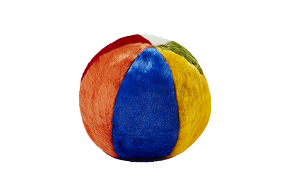 Fluff N' Tuff Dog Toy Beach Ball