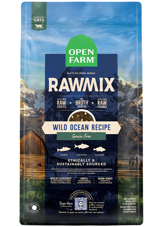 Open Farm RawMix Wild Ocean Cat Food Dog Food