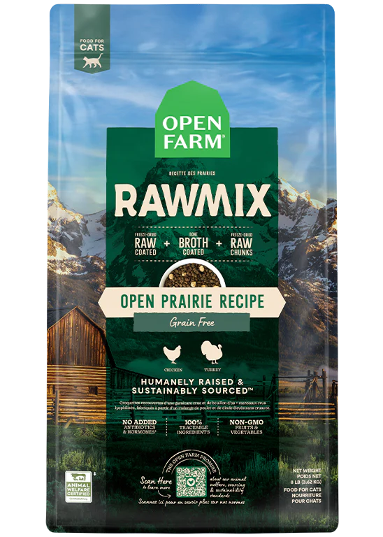 Open Farm RawMix Open Prairie Cat Food Dog Food