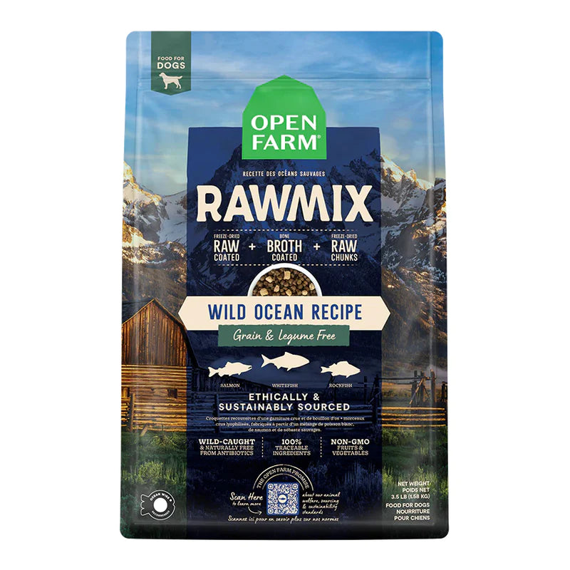 Open Farm RawMix Ancient Grain Wild Ocean Dog Food