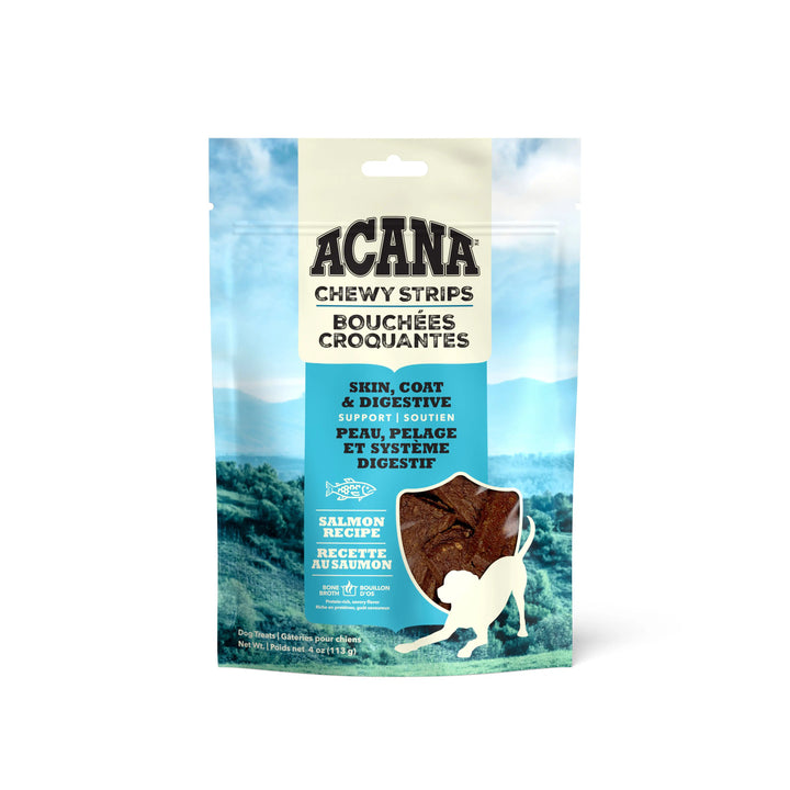 Acana Chewy Strips Salmon Dog Treats