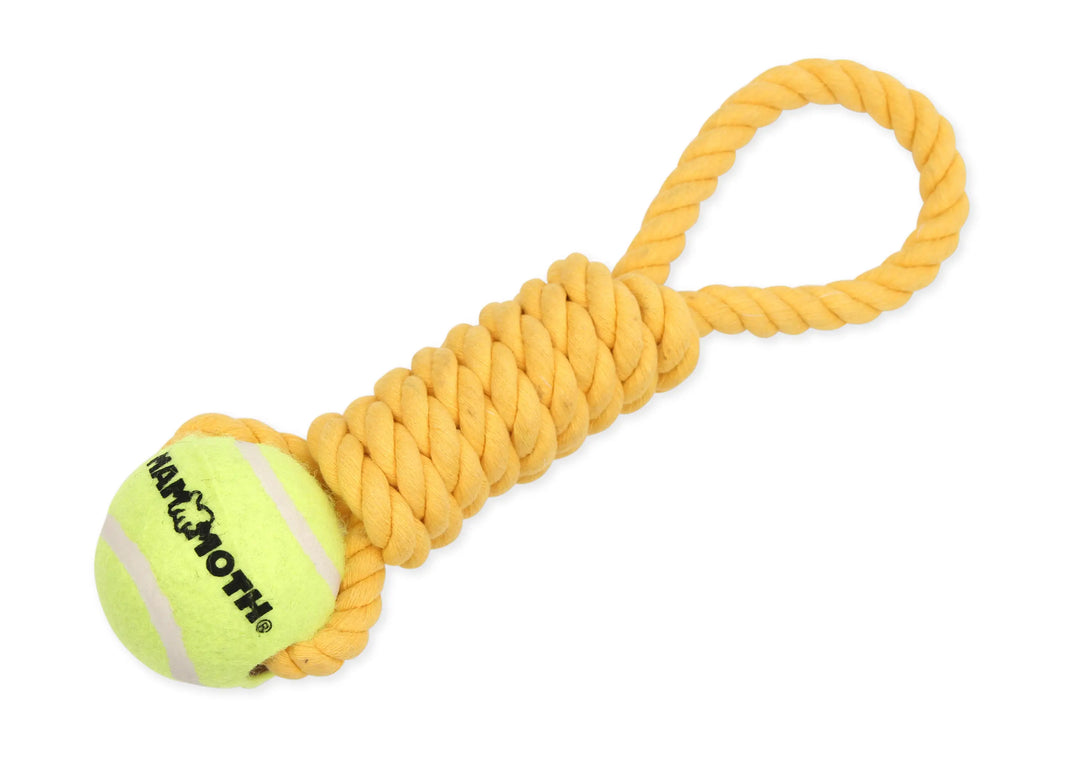 Mammoth 12" Twister Tug with Tennis Ball