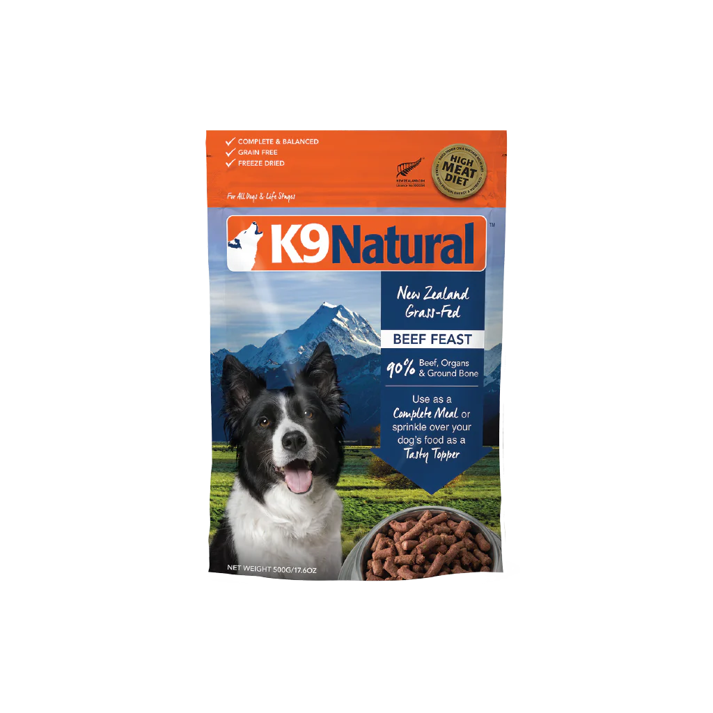 K9 Naturals Freeze-Dried Beef Feast Dog Food