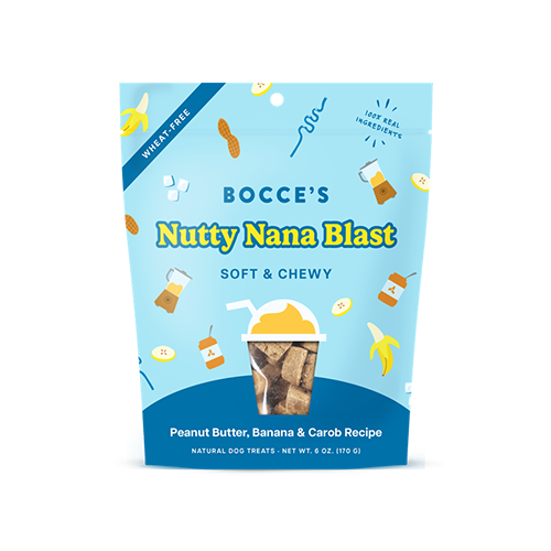 Bocce's Bakery Bocce's Bakery Nutty Nana Blast Recipe Dog Treats