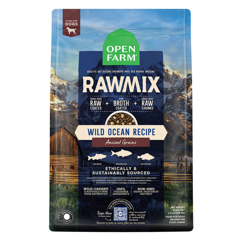 Open Farm RawMix Ancient Grain Wild Ocean Dog Food
