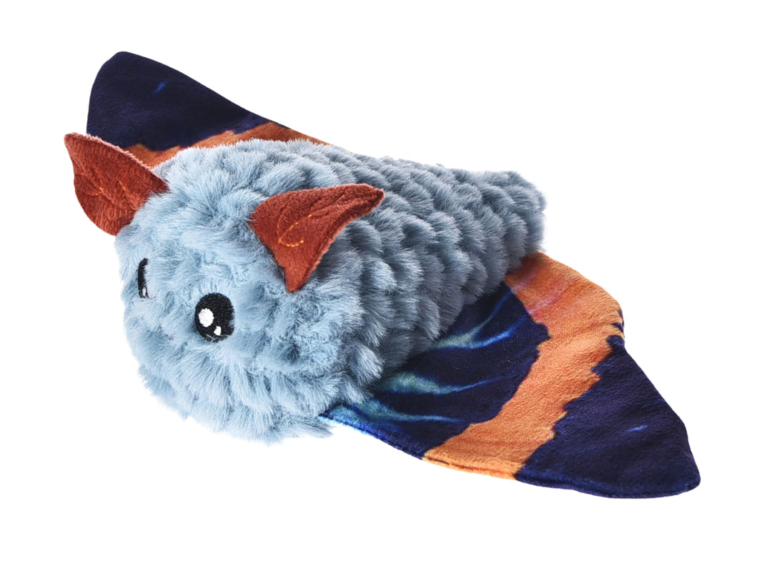 Bud'Z Blue Moth Plush Toy