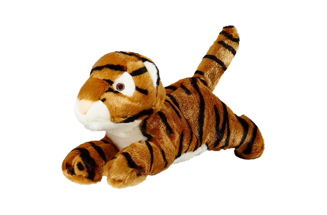 Fluff N' Tuff Dog Toy Boomer Tiger