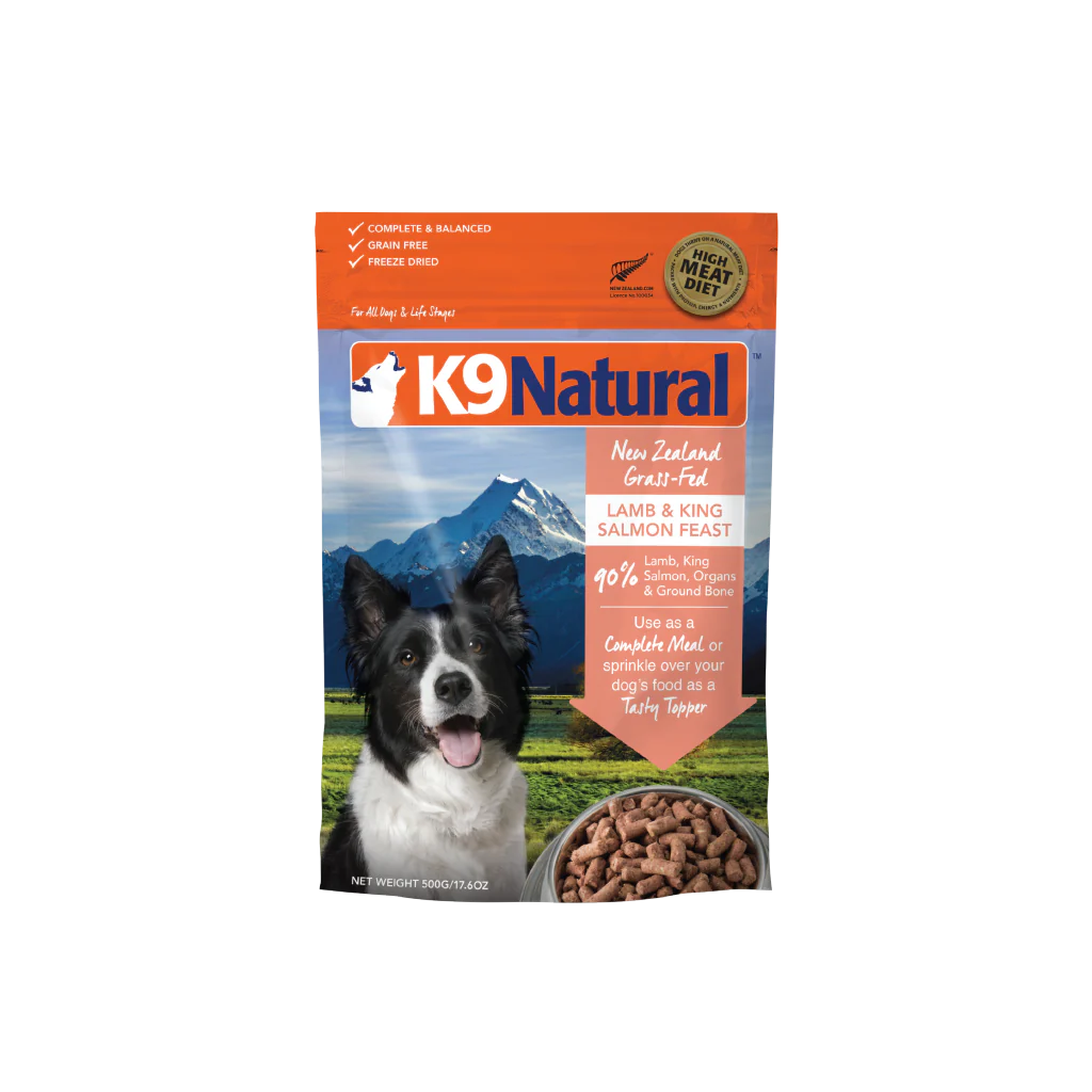 K9 Naturals Freeze-Dried Lamb & King Salmon Dog Food