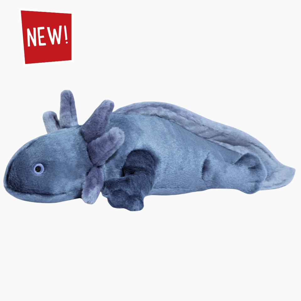 Fluff N' Tuff Dog Toy Millie Axolotl