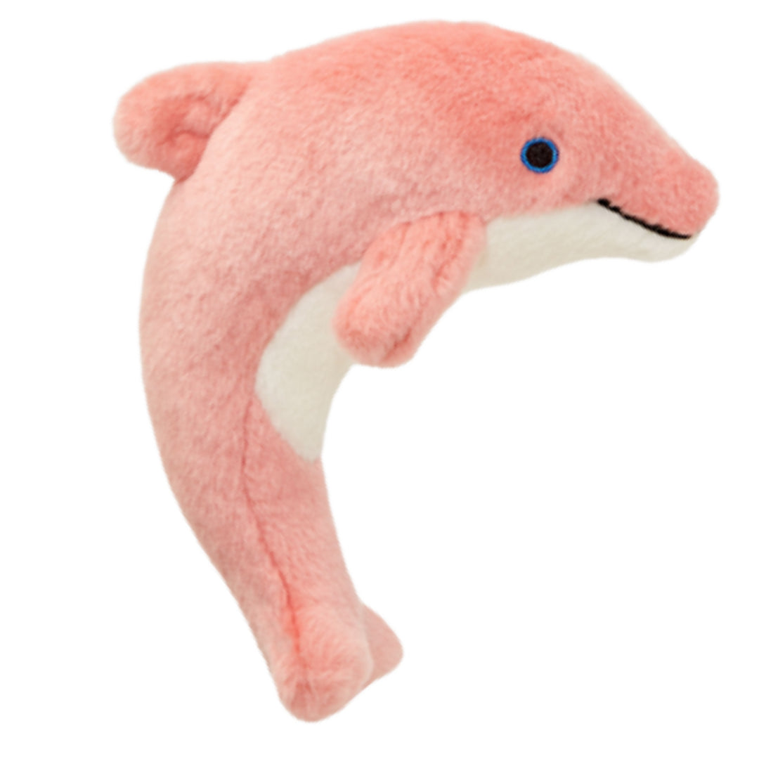 Fluff N' Tuff Dog Toy Giselle Mini Dolphin