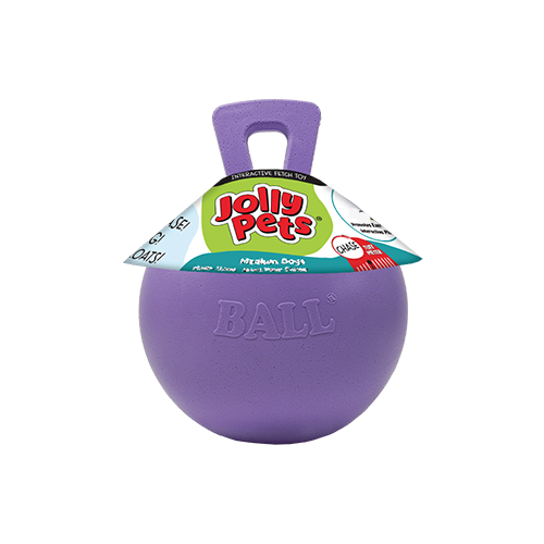 Jolly Pets 6" Tug-N-Toss Purple