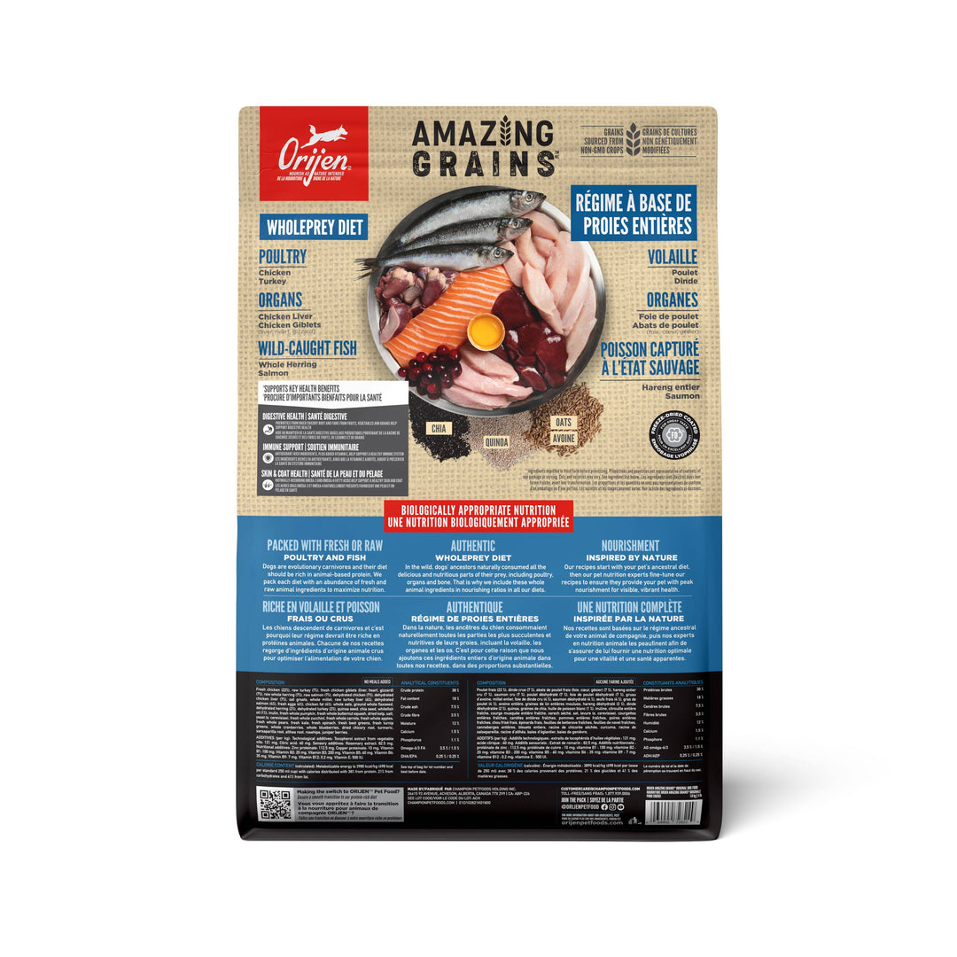 Orijen Amazing Grains Original Adult Dog Food