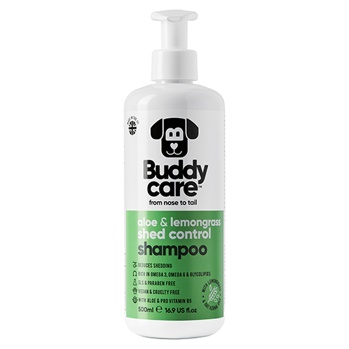 Buddycare Aloe & Lemongrass Shed Control Dog Shampoo