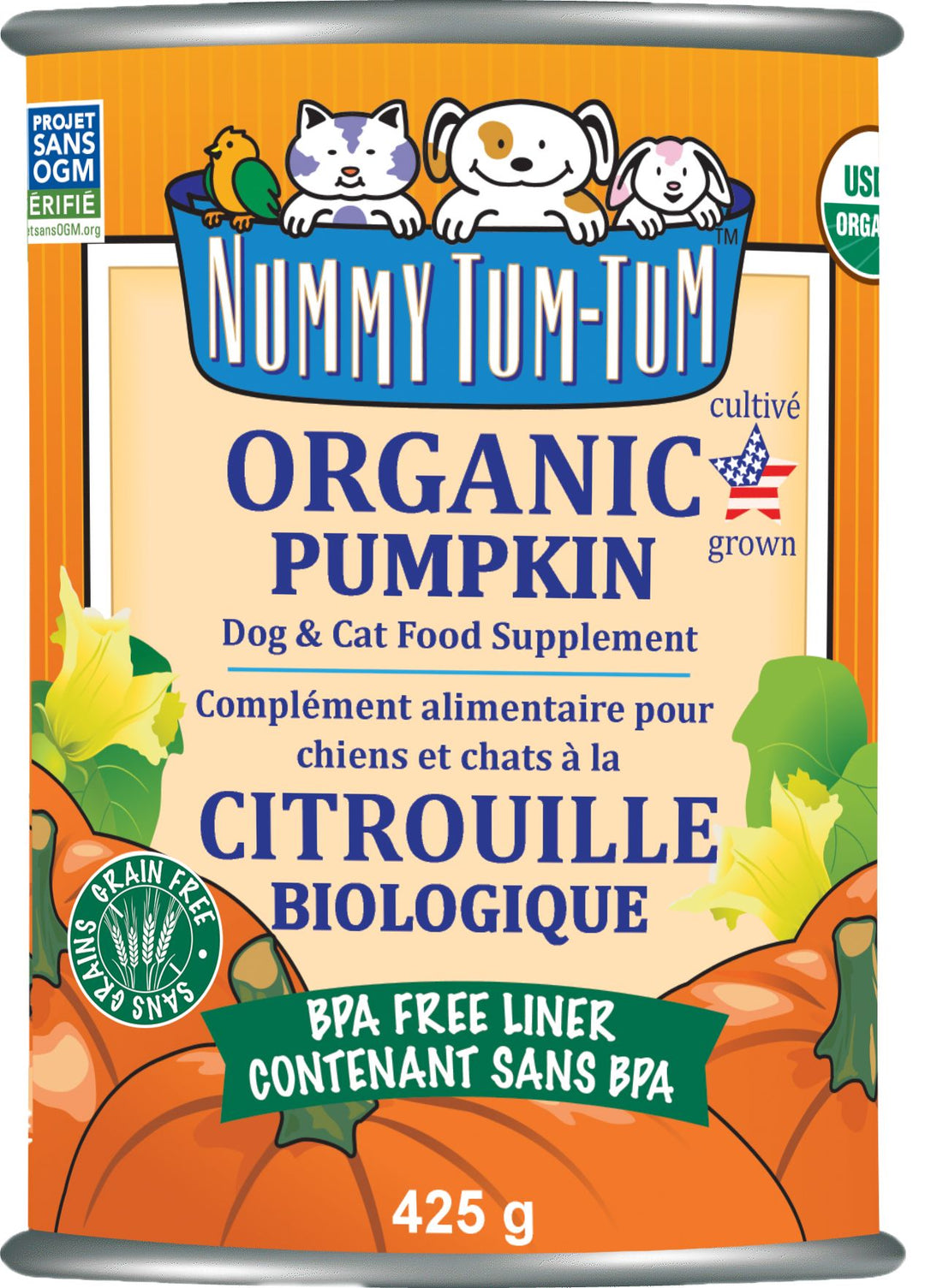 Nummy-Tum-Tum Canned Pumpkin