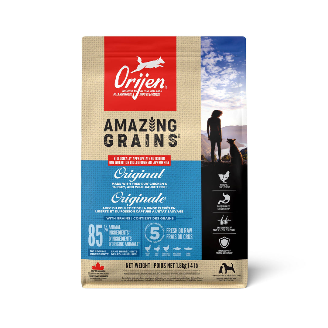 Orijen Amazing Grains Original Adult Dog Food