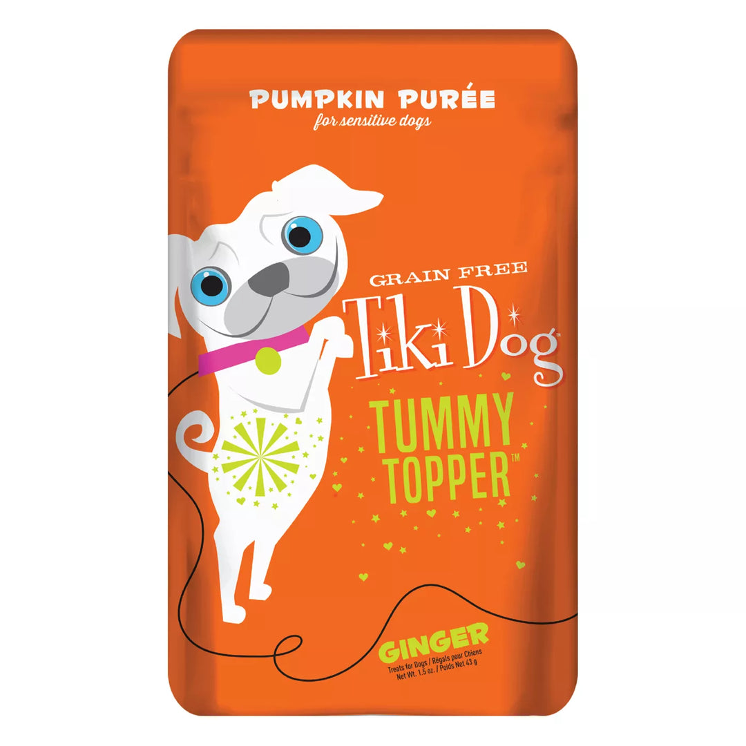 Tiki Dog Pumpkin Topper