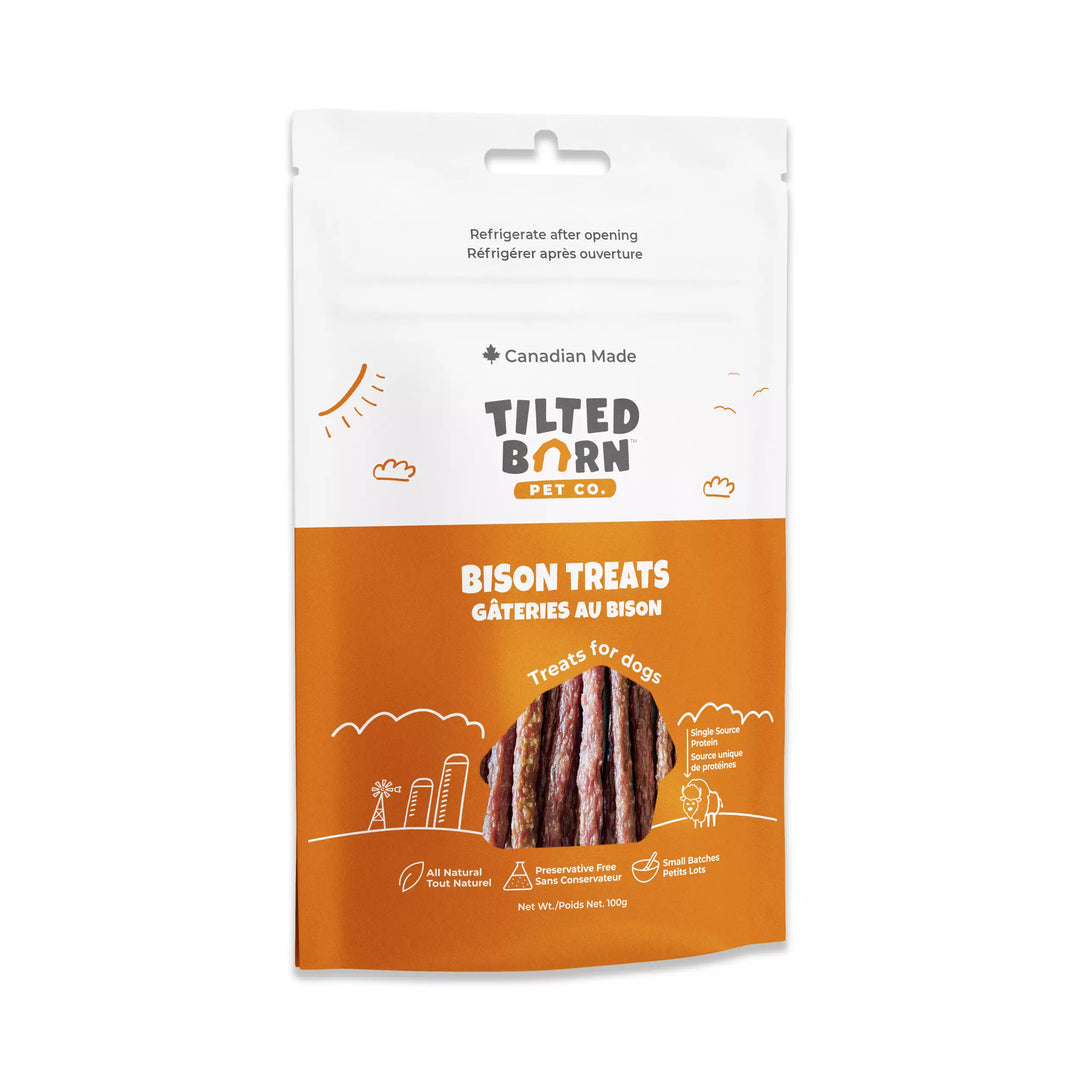 Tilted Barn Bison Dog Treats