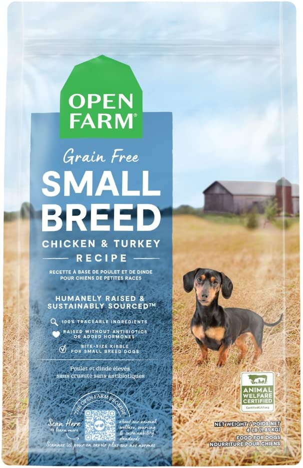 Open Farm Small Breed Turkey and Chicken Grain-Free Dog Food