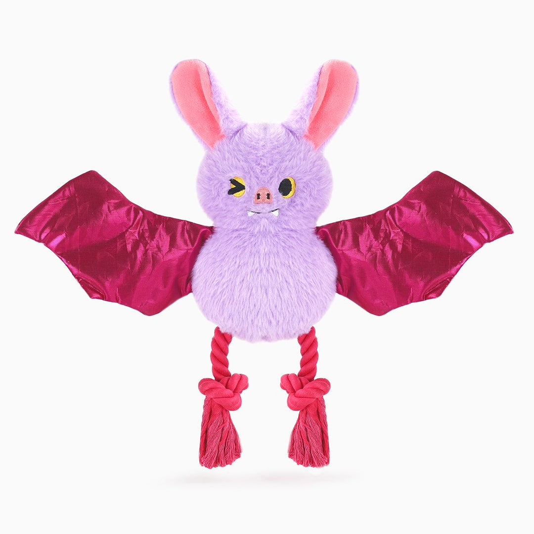 HugSmart Fuzzy Friendz Halloween Bat Dog Toy