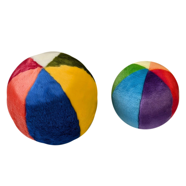 Fluff N' Tuff Dog Toy Beach Ball