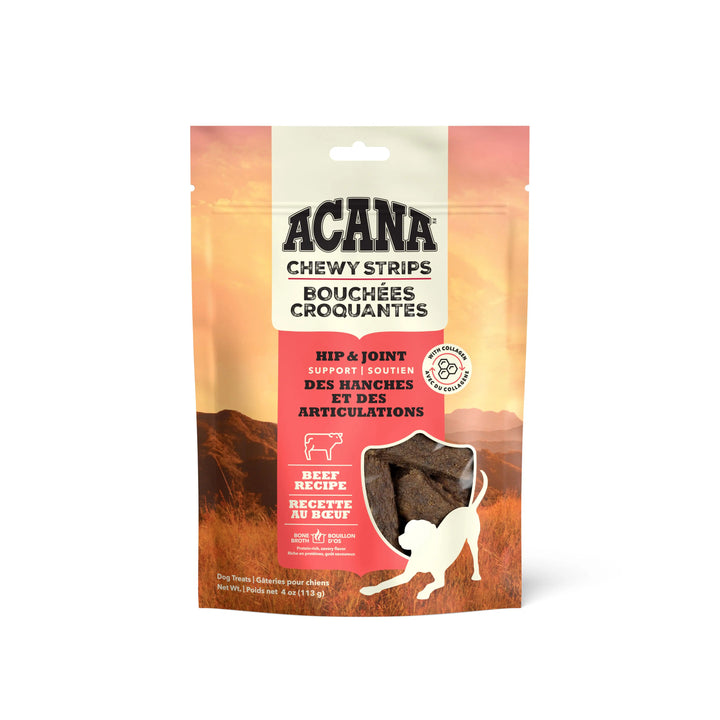 Acana Chewy Strips Beef Dog Treats